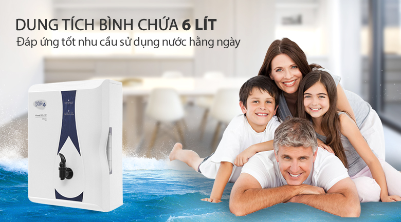 Máy lọc nước RO+MF Pureit Casa Mineral 6 lõi