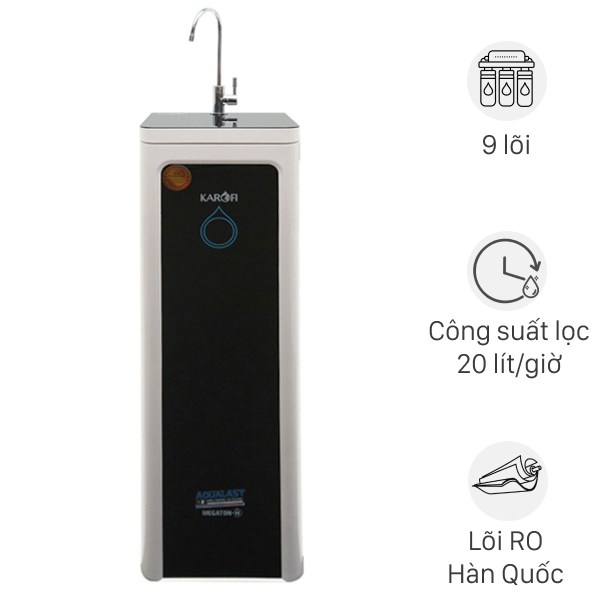 Máy lọc nước RO Hydrogen Karofi M-I129/H 9 lõi