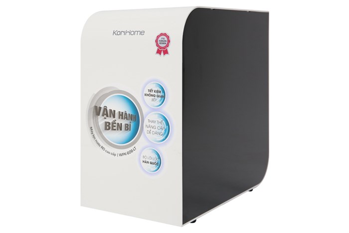 Máy lọc nước RO Korihome WPK-606-LT 6 lõi Màu Trắng