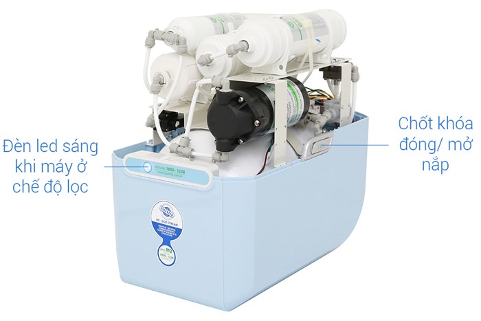 Máy lọc nước RO AOSmith M2 5 lõi Màu Trắng