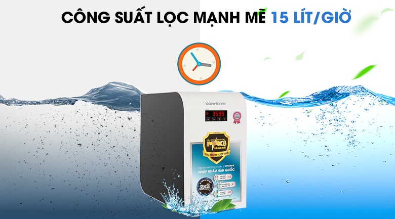 Máy lọc nước RO Korihome WPK-606-K 8 lõi