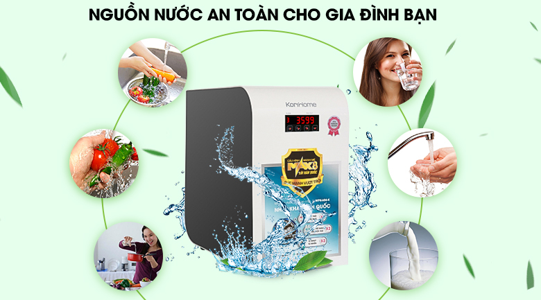 Máy lọc nước RO Korihome WPK-606-K 8 lõi