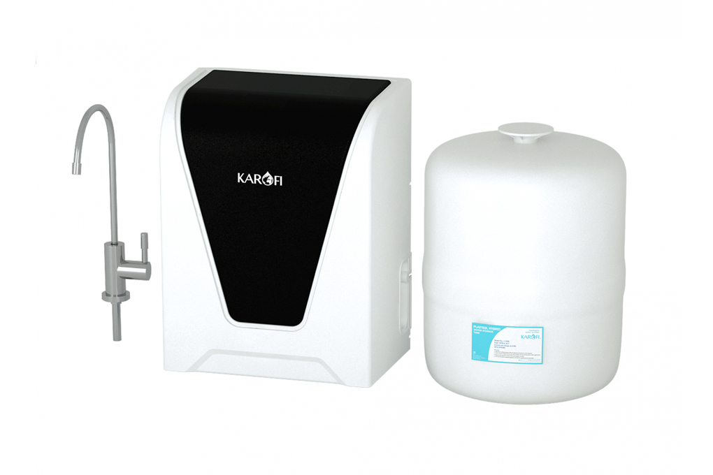 Kiểu dáng nhỏ gọn, lọc nước tối ưu - Máy lọc nước RO Karofi Spido S-s027 7 lõi Kiểu dáng nhỏ gọn, lọc nước tối ưu - Máy lọc nước RO Karofi Spido S-s027 7 lõi