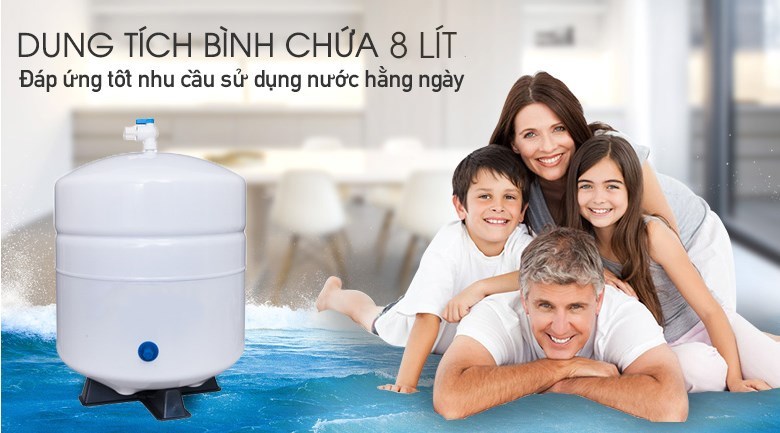 Máy lọc nước RO Kangaroo KG99A VTU 9 lõi - 10