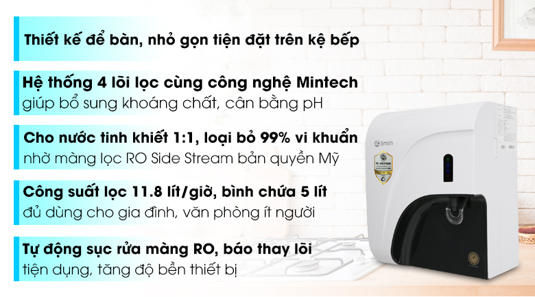 Máy lọc nước RO AOSmith C2 4 lõi - 15