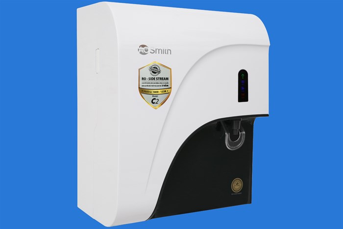 Máy lọc nước RO AOSmith C2 4 lõi Màu Trắng