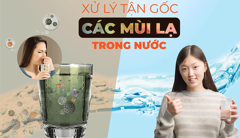 Máy lọc nước uống liền - Máy lọc nước RO Karofi K8RO-H 8 lõi