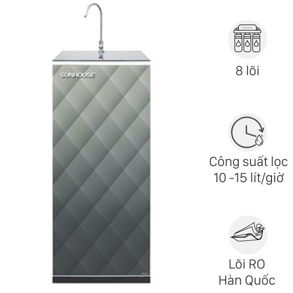 Máy lọc nước RO Sunhouse SHA8858K 8 lõi