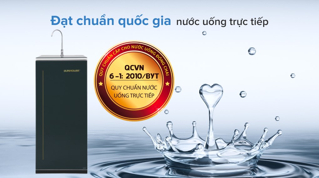 Máy lọc nước RO Sunhouse SHA88116K 10 lõi