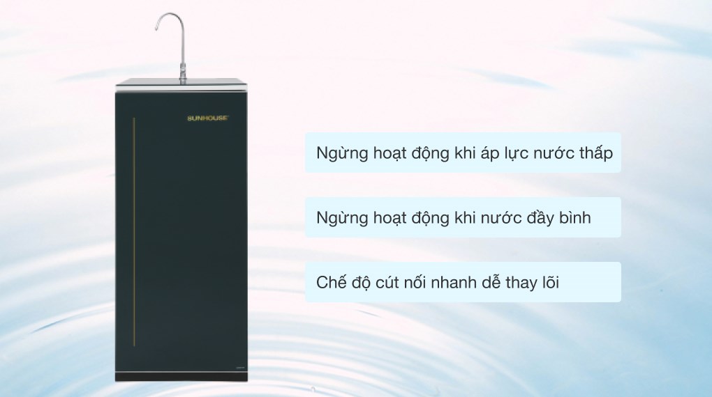 Máy lọc nước RO Sunhouse SHA88116K 10 lõi
