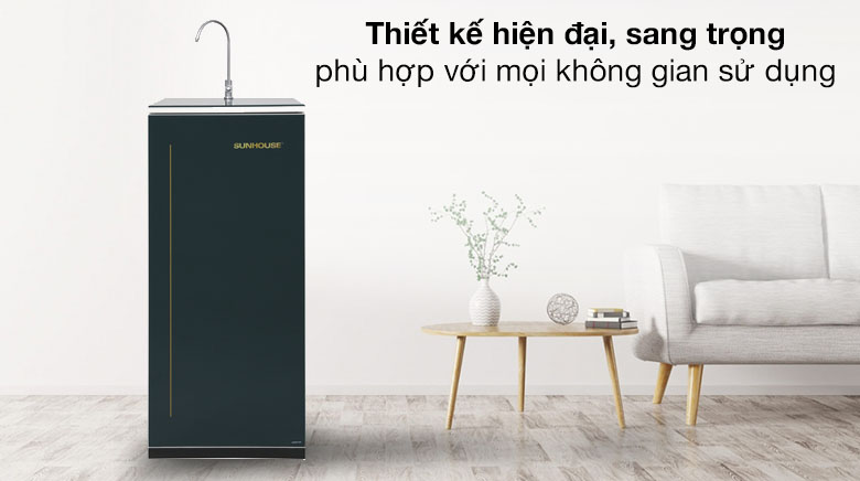 Thiết kế hiện đại - Máy lọc nước RO Sunhouse SHA88116K 10 lõi