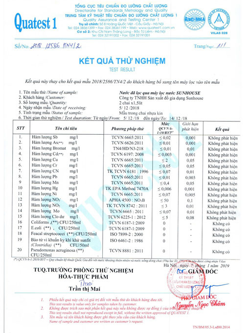 Máy lọc nước RO Sunhouse SHA88116K 10 lõi Màu Đen