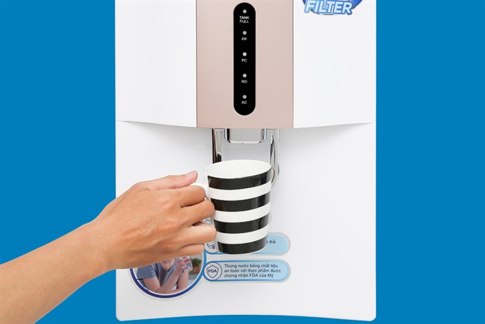 Máy lọc nước RO Midea JN1742T Màu Trắng