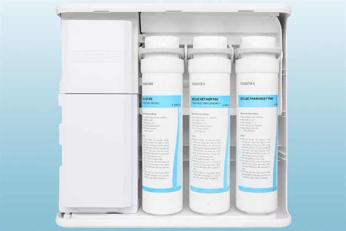 Máy lọc nước RO Toshiba TWP-N1686UV(W1) 3 lõi Màu Trắng