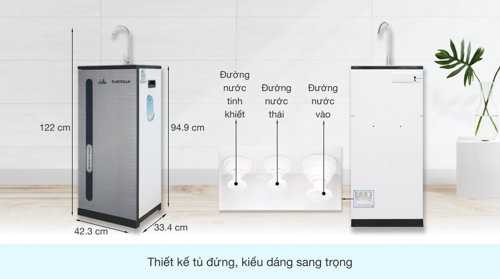 Máy lọc nước RO Daikiosan DXW-33007H 7 lõi