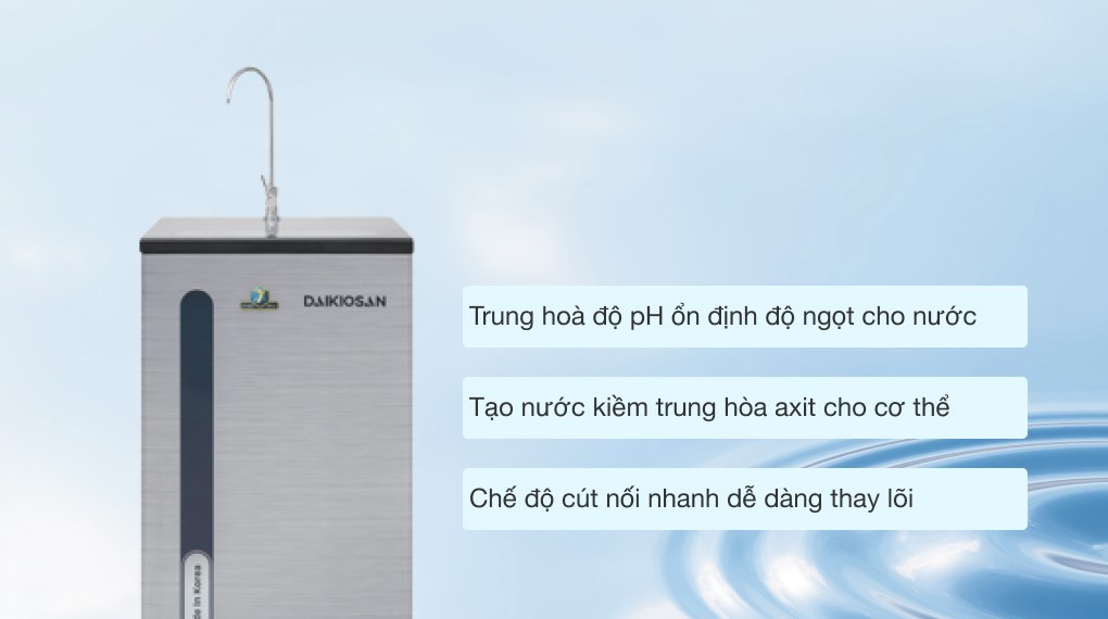 Máy lọc nước RO Daikiosan DXW-33009G 9 lõi