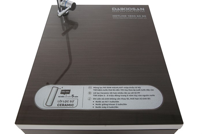 Máy lọc nước RO Daikiosan DXW-33009G 9 lõi Màu Nâu