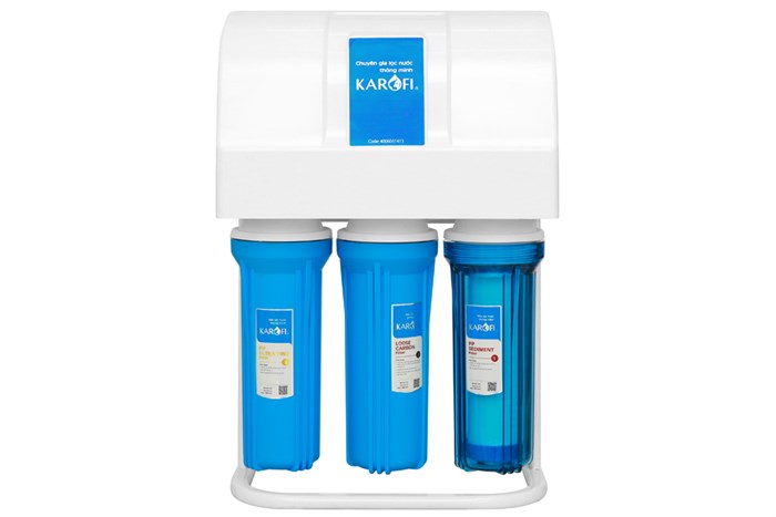 Máy lọc nước RO Karofi S-s117 7 lõi Màu Trắng - Xanh