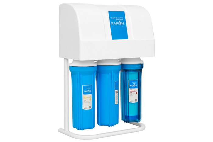 Máy lọc nước RO Karofi S-s117 7 lõi Màu Trắng - Xanh