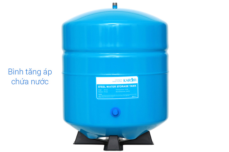 Bình chứa nhựa bền tốt - Máy lọc nước RO Karofi S-s217 7 lõi