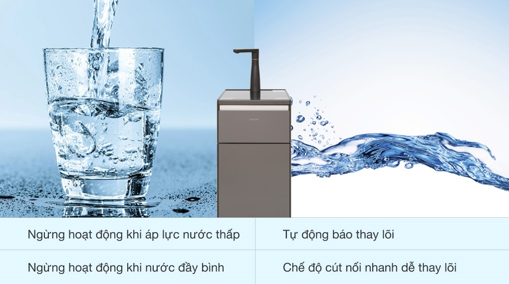 Máy lọc nước RO Toshiba TWP-N1843SV 3 lõi