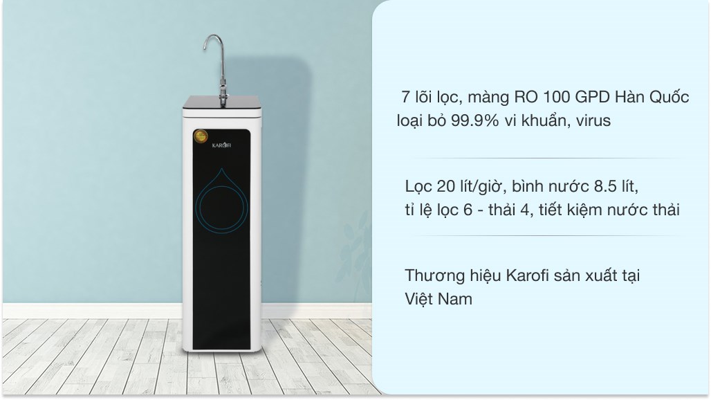 Máy lọc nước RO Karofi N7RO 7 lõi
