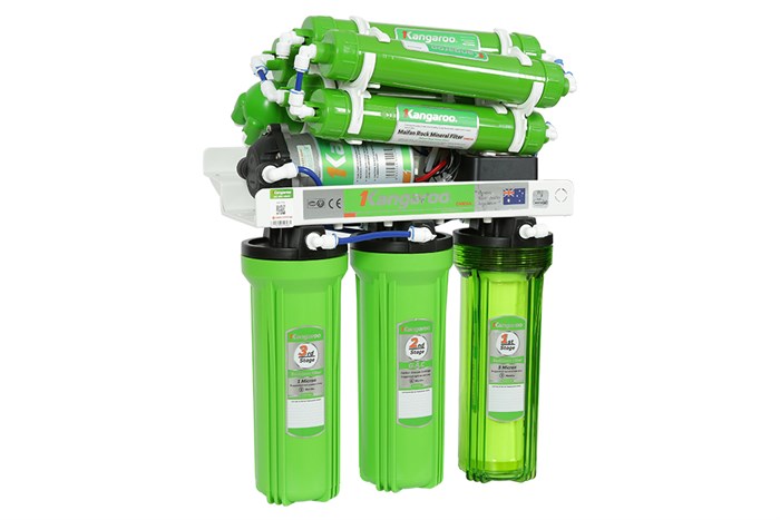 Máy lọc nước RO Kangaroo KG110 9 lõi Màu Xanh lá