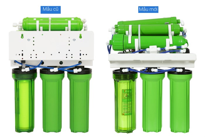 Máy lọc nước RO Kangaroo KG110 9 lõi Màu Xanh lá