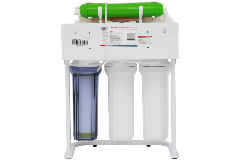 Máy lọc nước RO Sunhouse SHA88117KV 10 lõi Màu Trắng