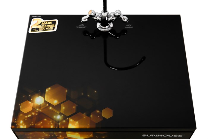 Máy lọc nước RO Sunhouse SHA88118K 10 lõi Màu Đen