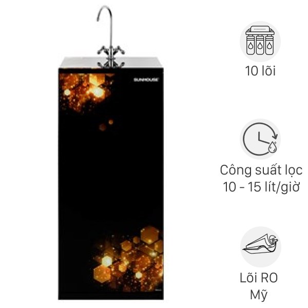 Máy lọc nước RO Sunhouse SHA88118K 10 lõi