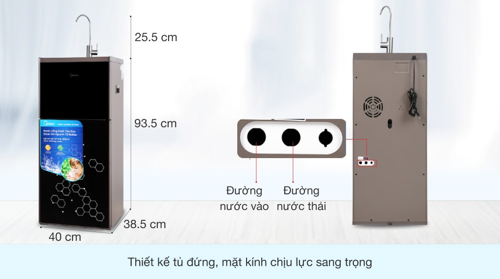 Máy lọc nước RO Midea MWP-S0620MR 6 lõi