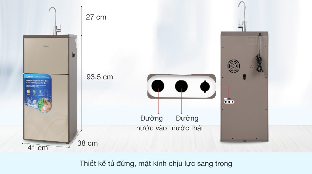 Máy lọc nước RO Midea MWP-S0820MR 8 lõi