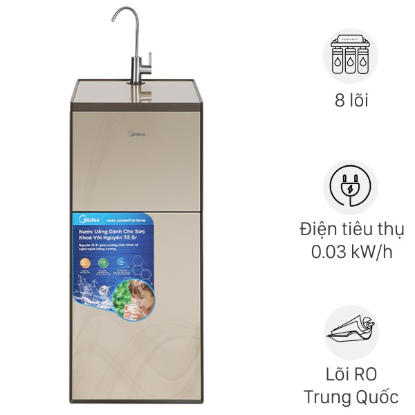 Máy lọc nước RO Midea MWP-S0820MR 8 lõi