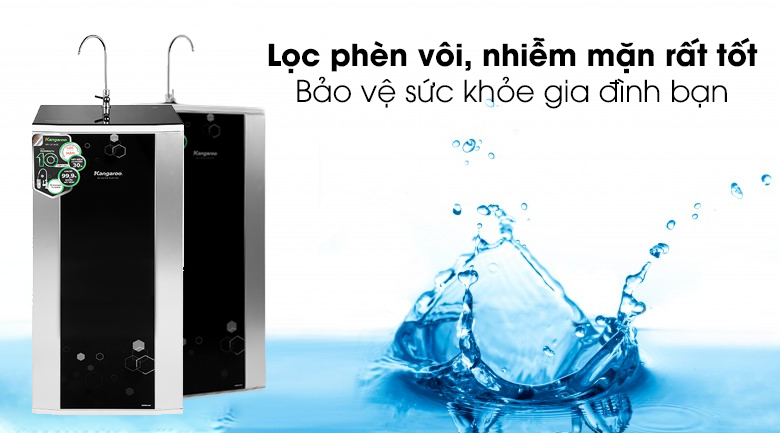 Máy lọc nước RO lọc nước mặn, nước lợ Kangaroo KG3500AVTU 10 lõi - 11