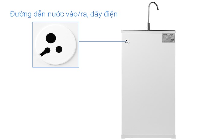 Máy lọc nước RO lọc nước mặn, nước lợ Kangaroo KG3500AVTU 10 lõi Màu Đen - Xám