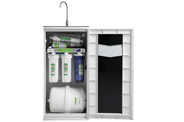 Máy lọc nước RO Hydrogen Kangaroo KG10G5VTU 10 lõi Màu Đen - Xám