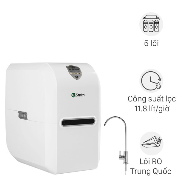 Máy Lọc Nước Ro Aosmith E2 5 Lõi