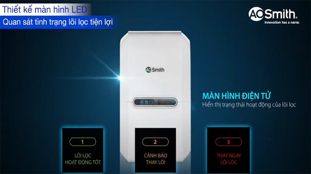 Máy lọc nước RO Aosmith E3 5 lõi