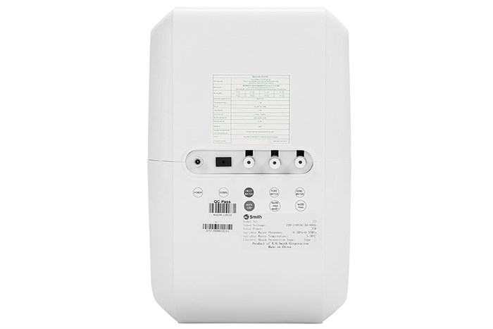 Máy lọc nước RO Aosmith E3 5 lõi Màu Trắng