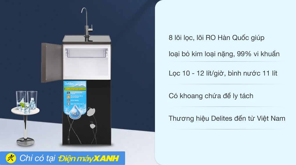 Máy lọc nước R.O Delites DES0820RO 8 lõi - 2