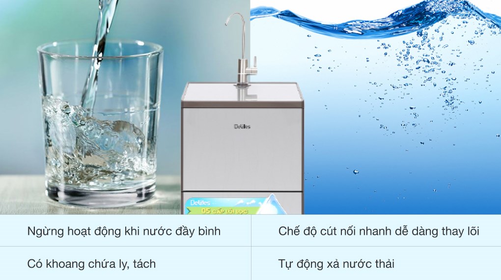 Máy lọc nước R.O Delites DES0520RO 5 lõi