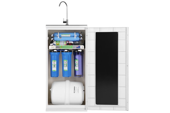 Máy lọc nước RO Kangaroo KG88AVTU 7 lõi Màu Đen - Bạc