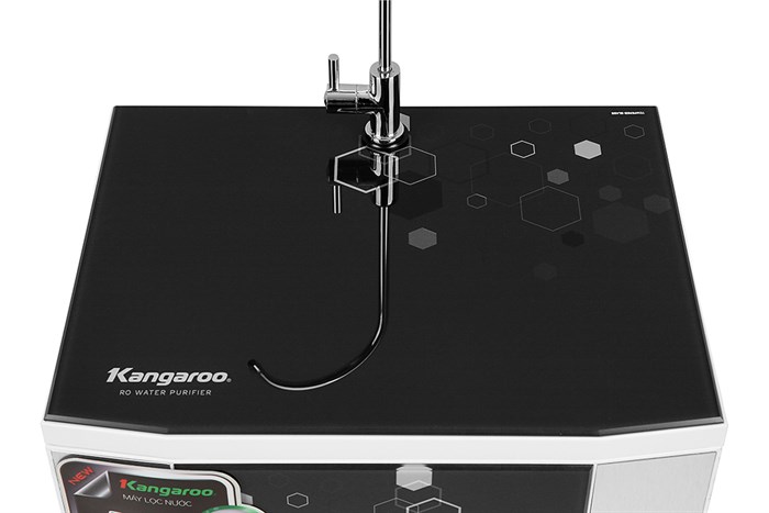 Máy lọc nước RO Kangaroo KG88AVTU 7 lõi Màu Đen - Bạc