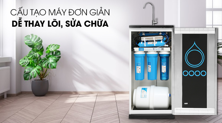 Máy lọc nước RO Karofi K9IQ-3S 9 lõi