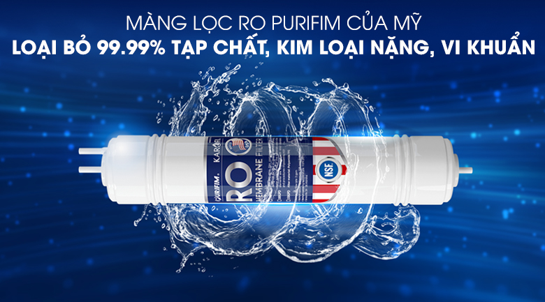 Máy lọc nước RO Karofi K9IQ-3S 9 lõi