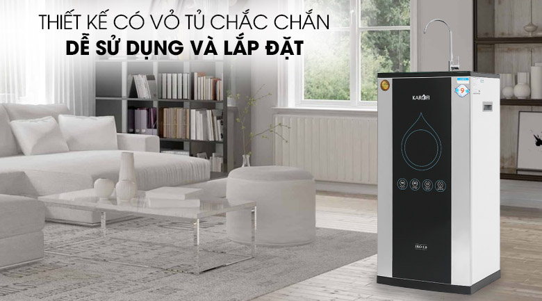 Thiết kế - Máy lọc nước RO Karofi K9IQ-3S 9 lõi