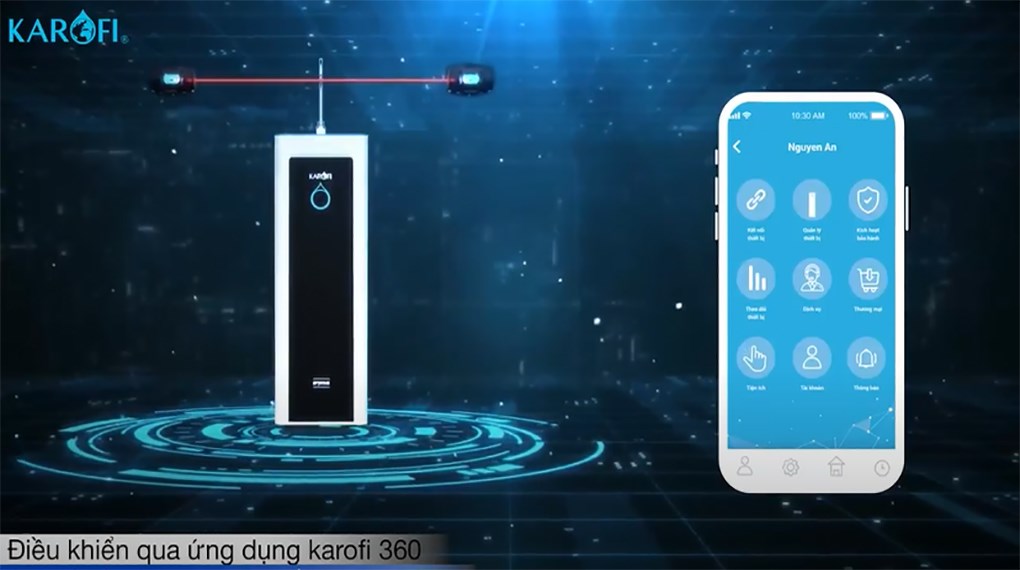 Máy lọc nước RO Karofi Optimus Pro O-i439 9 lõi