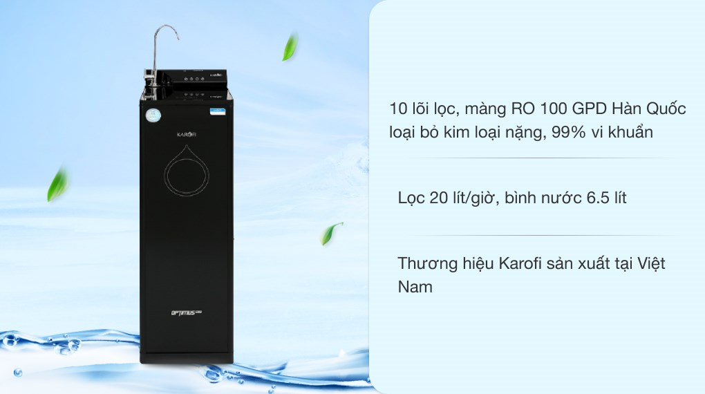 Máy lọc nước RO Karofi Optimus Plus O-P1310 10 lõi - 2