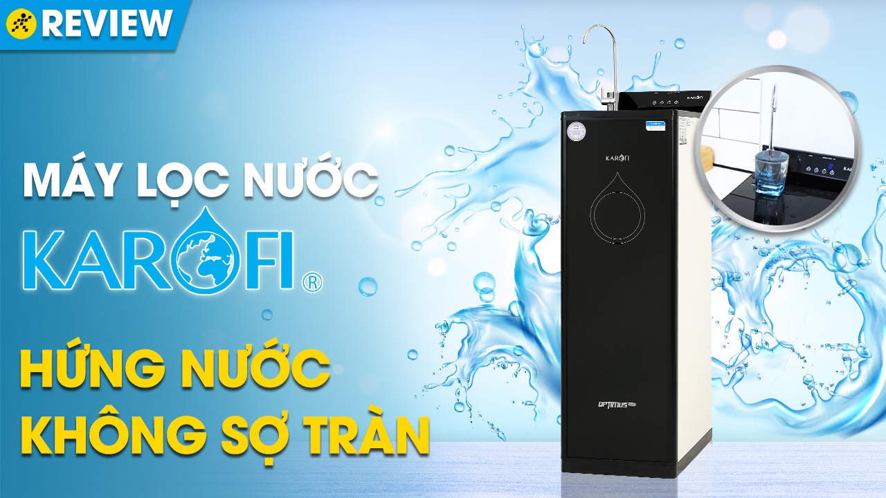 Máy lọc nước RO Karofi Optimus Plus O-P1310 10 lõi